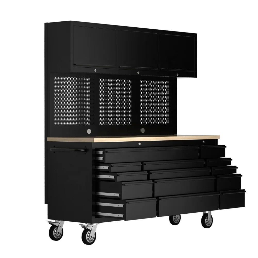 High Quality Removable Tool Cabinet Tool Cart Storage Garage Machine Tool Storage Workbench