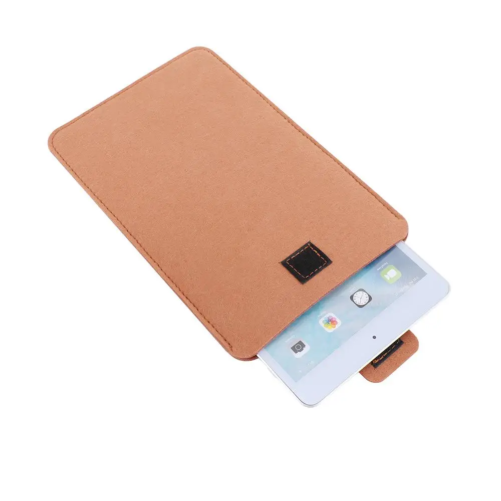 

Colors+Sizes Pocket Universal Tablet Covers Sleeve Case Wool Felt Pouch Capa