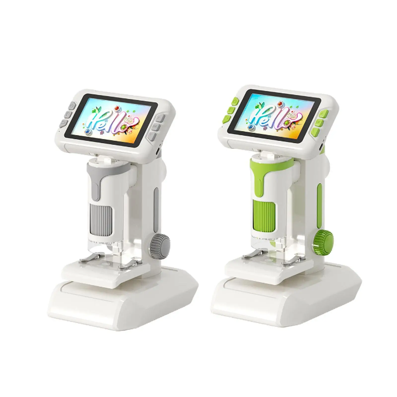 Kindermikroskop, elektronische Lupe, tragbare USB-wiederaufladbare Outdoor-Lupe für Kinder, Studenten, Geburtstagsgeschenke