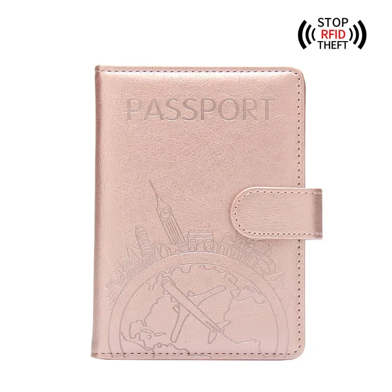 Antimagnetic&Anti-theft Global Travel Passport Cover Wallet Bag Men Women ID Address Holder Portable Travel Accessories