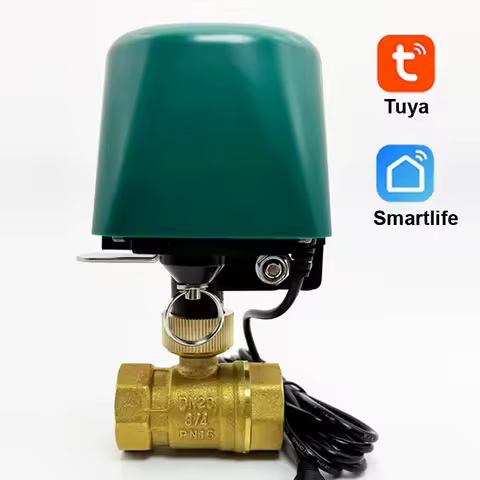 Tuya ZigBee Smart Wifi Water Valve Controller Timer Shut On/Off Automatic 12V 1A...