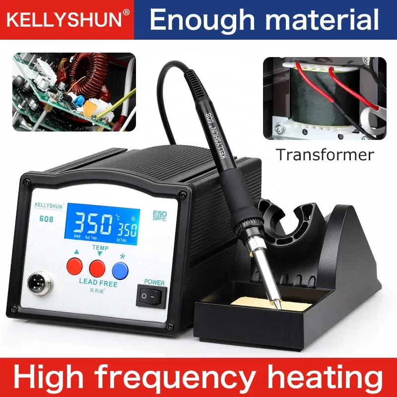 Havya 150W Industrial Soldering Station High-Power Constant Temperature Eddy Current With Knife Tip Digital Display 220V