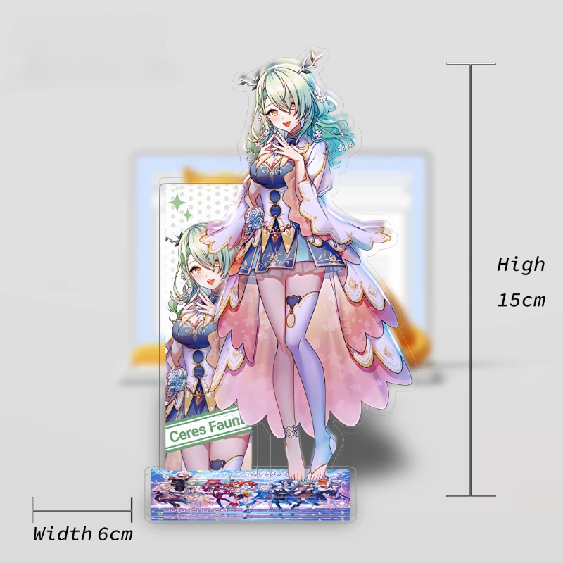 Anime Hololive Figure Acrylic Display Stand Model Inugami Korone Houshou Marine Gura Office Desktop Sign Dolls Christmas Gifts - Image 6