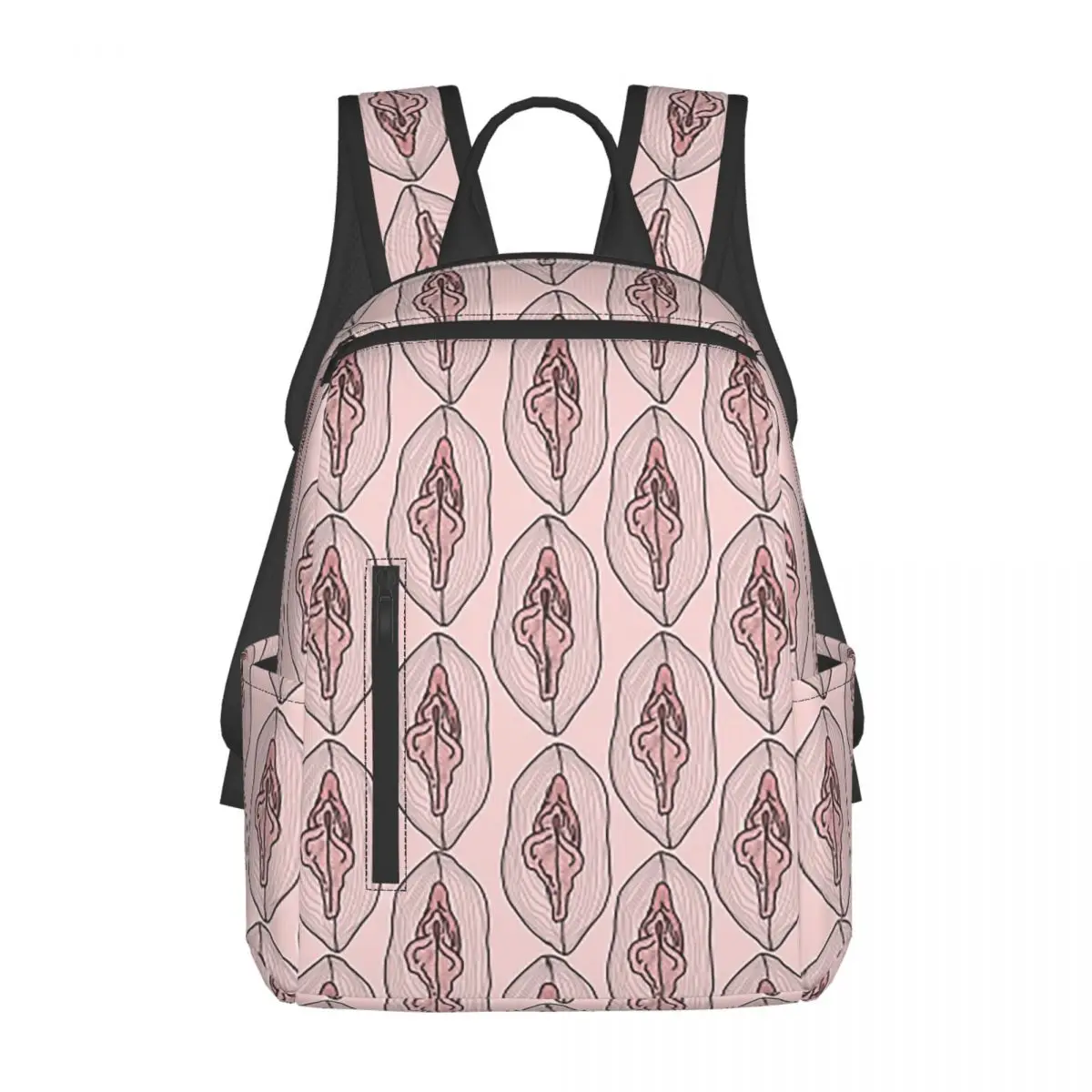 

Sniperiet Vulva Backpack Daypack Large Capacity Children BookBag School Bag Shoulder Bags for Men Women