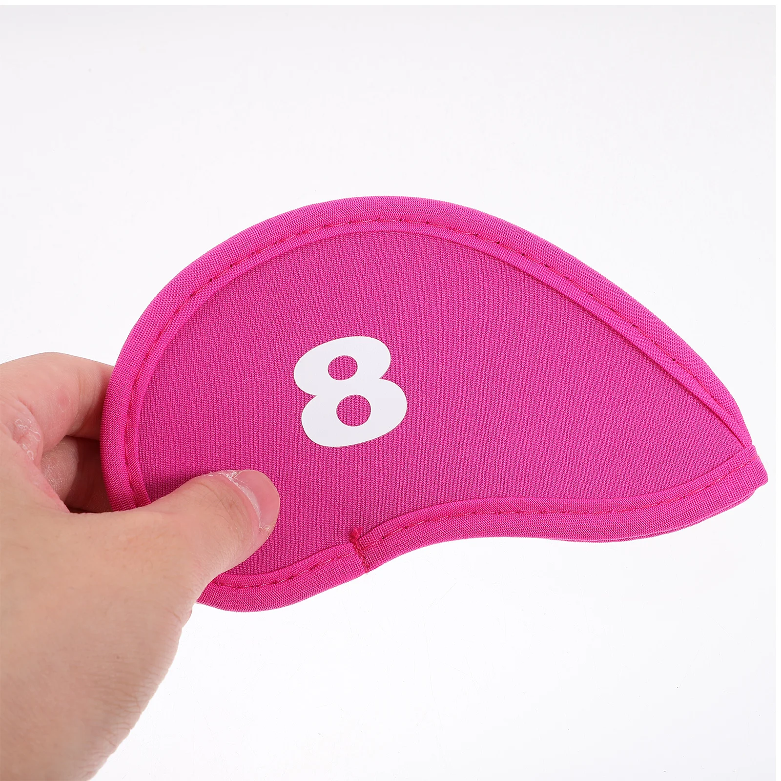 10Pcs Iron Golf Club Covers Professional Scratch Resistant Head Covers Breathable Fabric Thickened Protection Golf Accessories