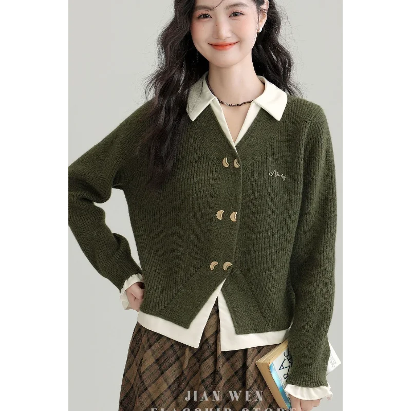 

Tops JACKET Knitted Cardigan Sweater Women's Clothing Turtleneck Keep Warm Windproof Long Sleeves Elasticity Comfortable Long