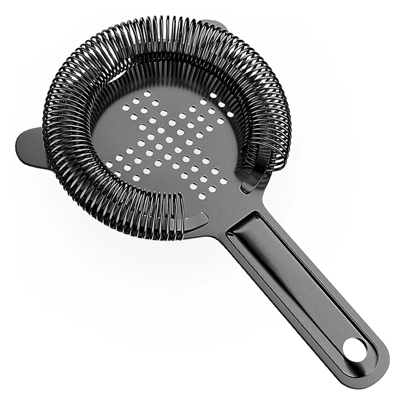 

A93E-For Bartending Tools Cocktail Strainer Stainless Steel Bar Strainer With Removable Spring For Boston Shakers, Mixing Glass