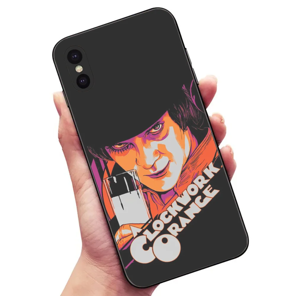 A Clockwork Orange Movie Phone Case For Samsung S24,23,22,30,21,10,9,Ultra,Plus,Lite,FE,5G Black Soft Case