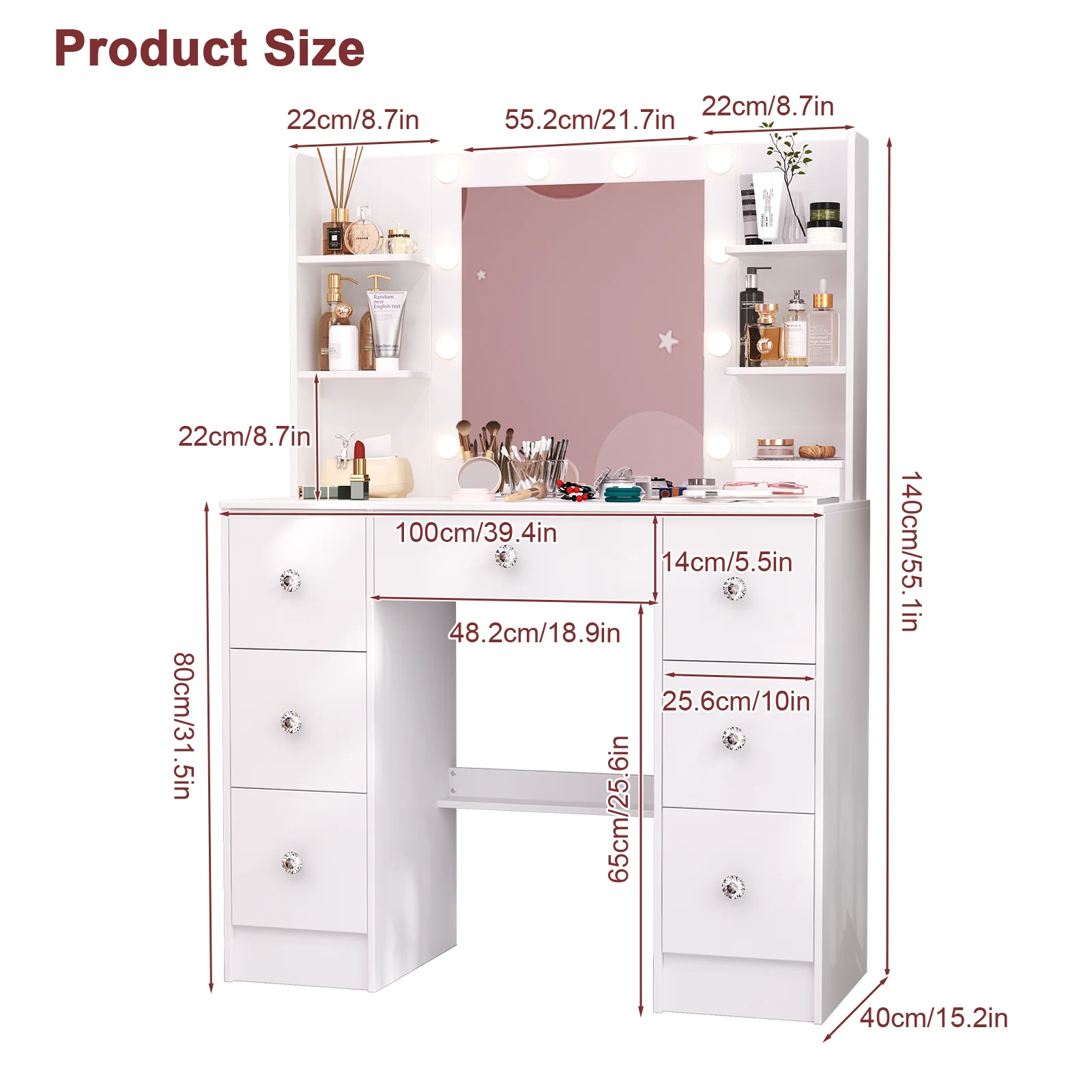 Beyaz Modern Makyaj Masası Set - Office Furniture Credenza incelemesi ve fiyatı