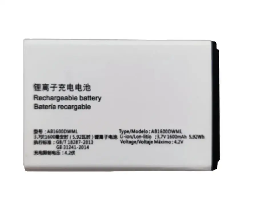 NEW 1600mAh AB1600DWML AB1600CWMT Battery For PHILIPS Xenium E160 Smartphone With Tracking Number Fast Delivery