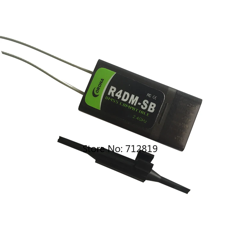 Corona 2.4Ghz Jr Dmss Comoatible Ontvanger R4DM R6DM-SB R8DM Met S.Bus Ondersteuning Voor XG6 XG7 XG8 XG11 Rc Radio Zender