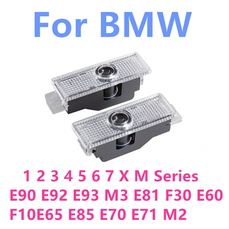

2PC LED Accessories For BMW 1 3 5 6 7 Serie Car Door Decoration Light X1 X3 X5 Z E60 E63 E68 GT F10 F30 F13 F03 Z4 E86 E87 M3 M5