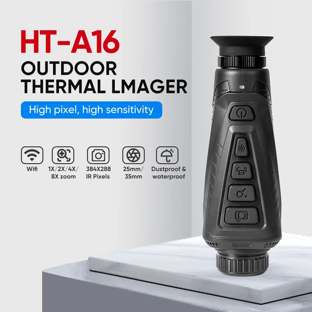 Thermal Camera Hunting Night Vision Monocular Telescope HT-A16 WIFI Outdoor Observation Thermal Imager Scope