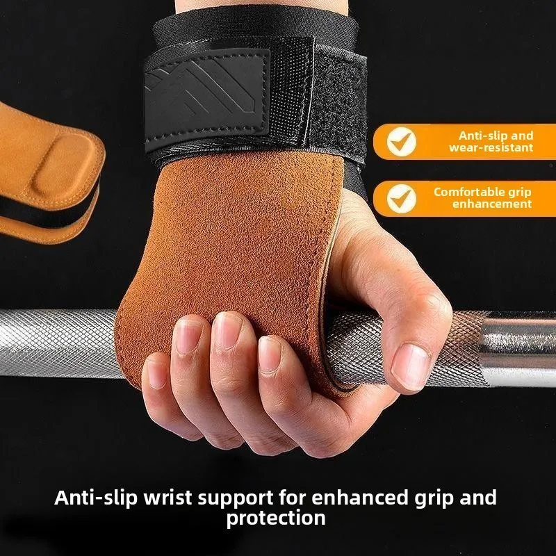 

Fitn Pull-Up Aid Belt Gym Deadlift Gloves Wrist Protection Bell Single Bar ex Strength Training ip Power Band