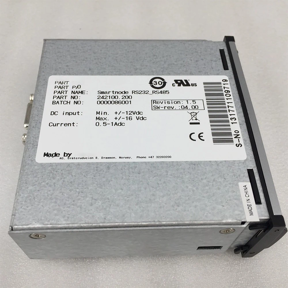 

Smar Tnode RS232 - RS485 242100.200 Monitoring Module