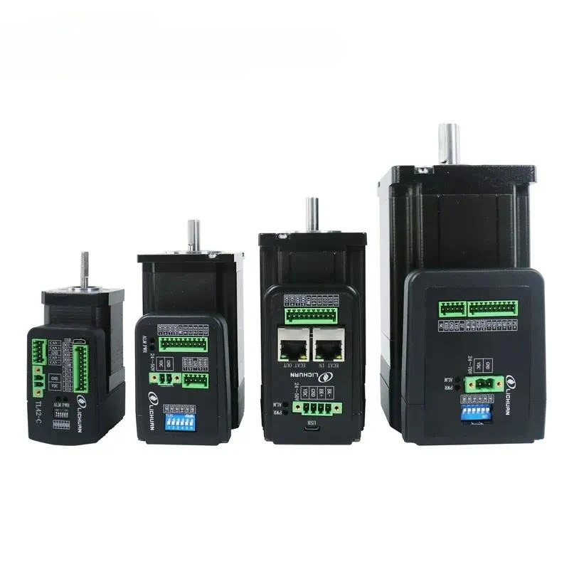 36V 4A 1000PPR 1/2/3 N.m stepper motor controller 2-phase Nema23 closed-loop new energy integrated stepper motor driver
