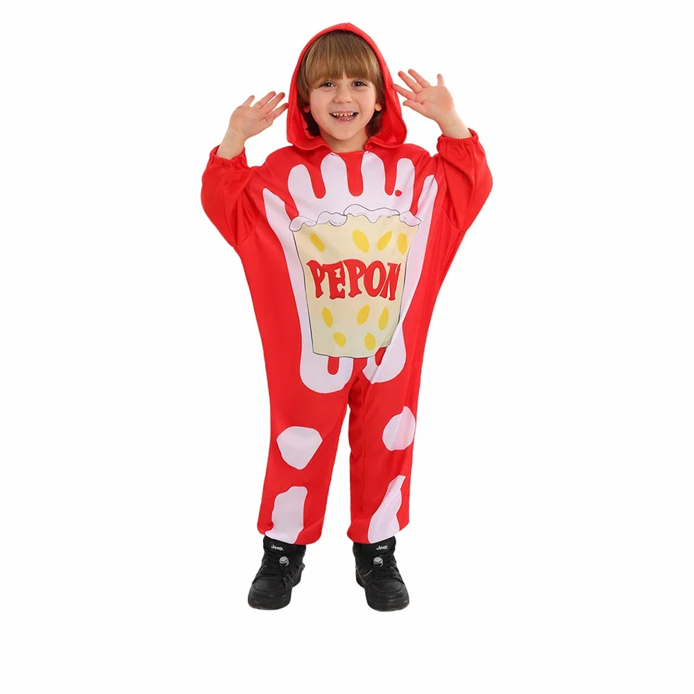 Dessert Lovers Group Halloween Costume Foe Kids Candy Themed Party Set Ice Cream Donut Pudding Role Play Matching Family Outfit