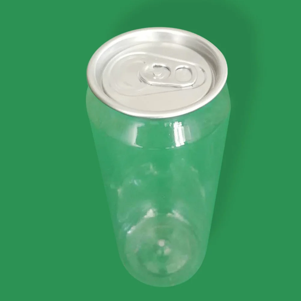 10PCS Plastic Coffee Bottles Disposable Empty Juice Bottles PET Water Storage Container Plastic Bottles