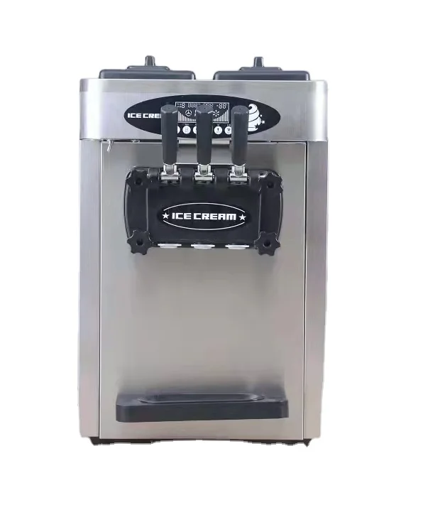 Tabletop Softy Commercial Ice Cream Soft Maker Serve Machine Tablet Soft Ice Cream Machine