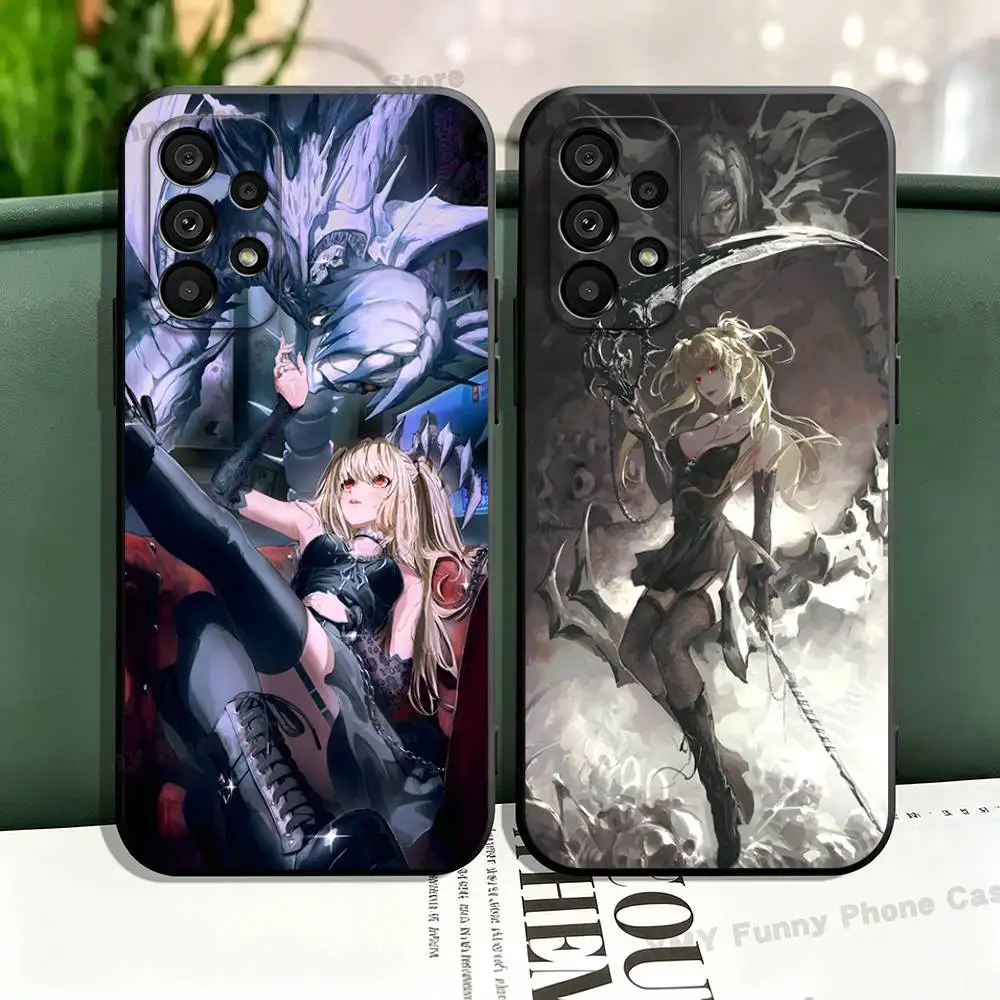 Anime Misa Amane Rem Phone Case For Samsung A21 31 51 53 71 20 22 30 32 42 50 01 02 10 11 4G 5G Cover