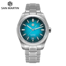 San Martin 36/39/42mm JianZhan Watches For Men GADA Miyota 9015 Automatic Wristwatch BGW-X1 Swim Waterproof Relojes SN0144GS/X/L