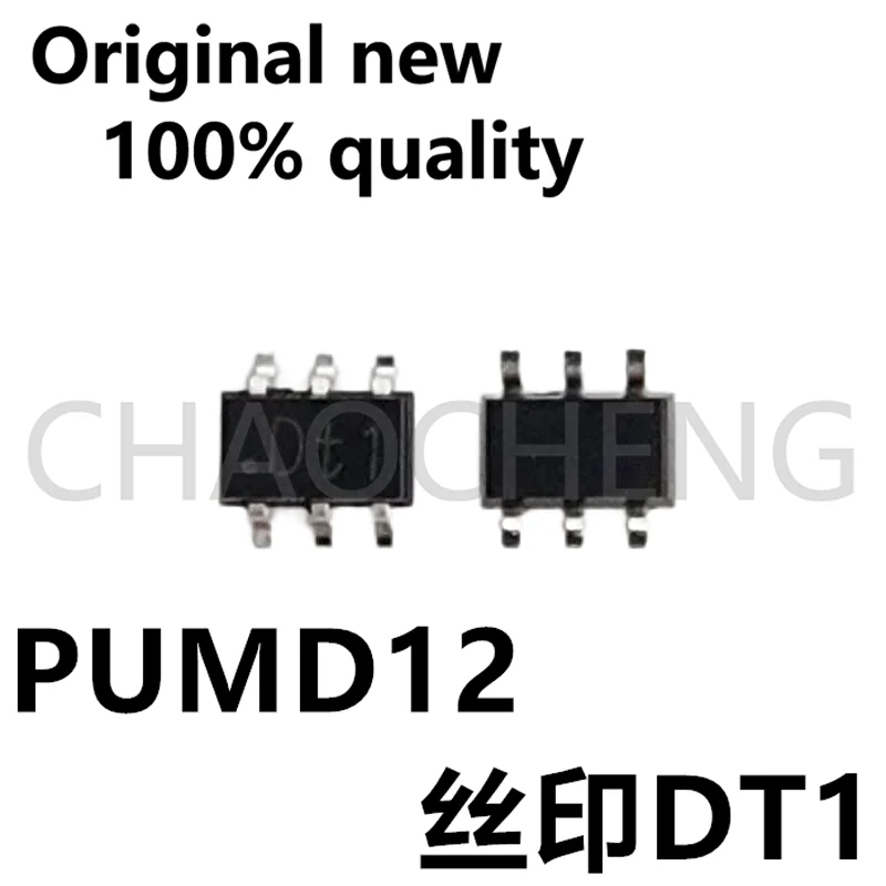 (20-50 قطعة) 100% شرائح PUMD12 DT1 SOT23-6 الأصلية الجديدة