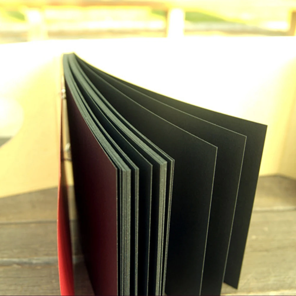 

10.8Inch Hollow Heart Vintage Paper Album Diy Scrapbook Wedding Gift Retro Photo Storage Creative Keepsake For