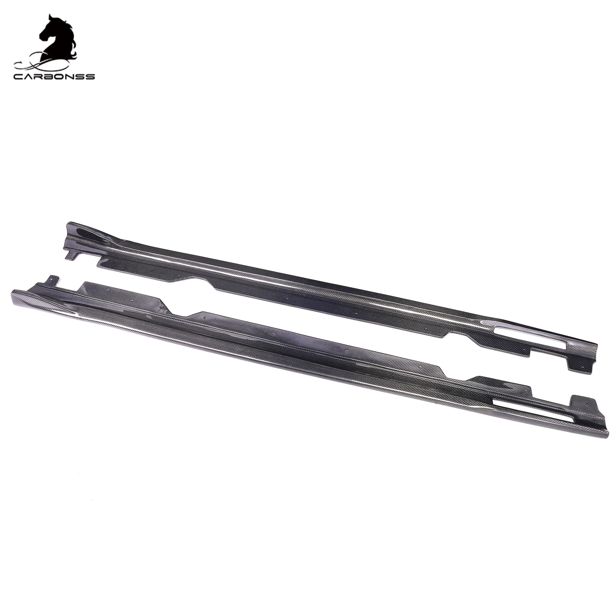 Kit de corpo de fibra de carbono com saias laterais tipo Max para G22 M Tech 2020+