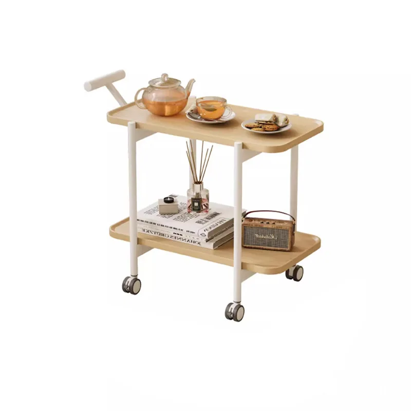 

Living room snack sundries storage rack, bedroom bedside table rack next to the sofa