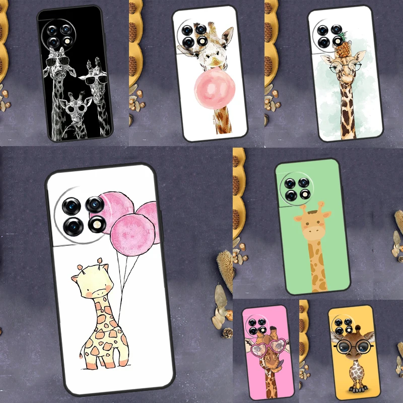 حافظة على شكل حيوان كرتوني لطيف لهاتف OnePlus Nord N10 N20 Nord 2 2T CE 3 Lite Ace 8T 9R 10R 10T 8 9 10 Pro 11 #1