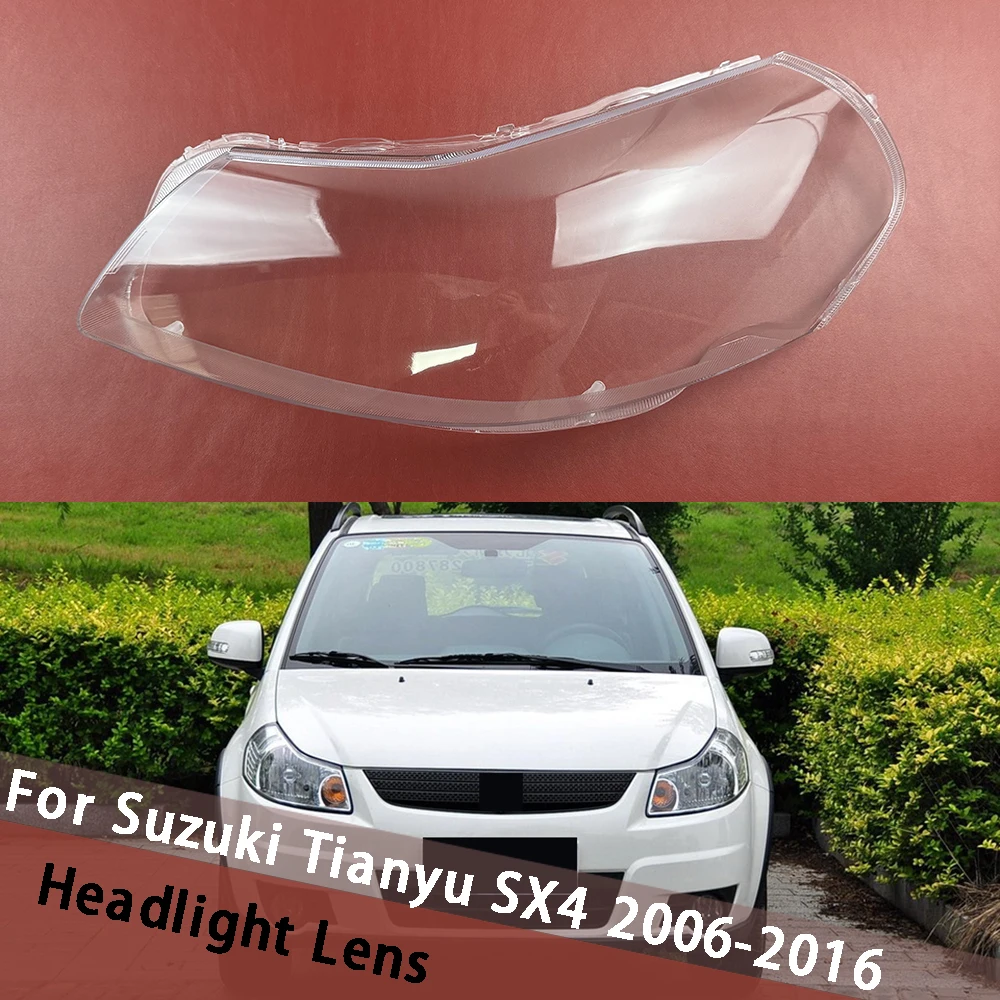 

For Suzuki Tianyu SX4 2006-2016 Headlight Cover Shade Lens Plexiglass Replace Original Lampshade Lampcover Caps Headlamp Shell