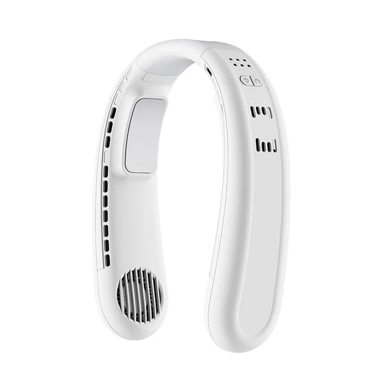 

B07B-Вентилятор для занятий спортом на открытом воздухе, мини-бесшумный полупроводниковый охлаждающий портативный вентилятор, ленивый USB-вентилятор с шейным ремешком, подвесные шейные вентиляторы