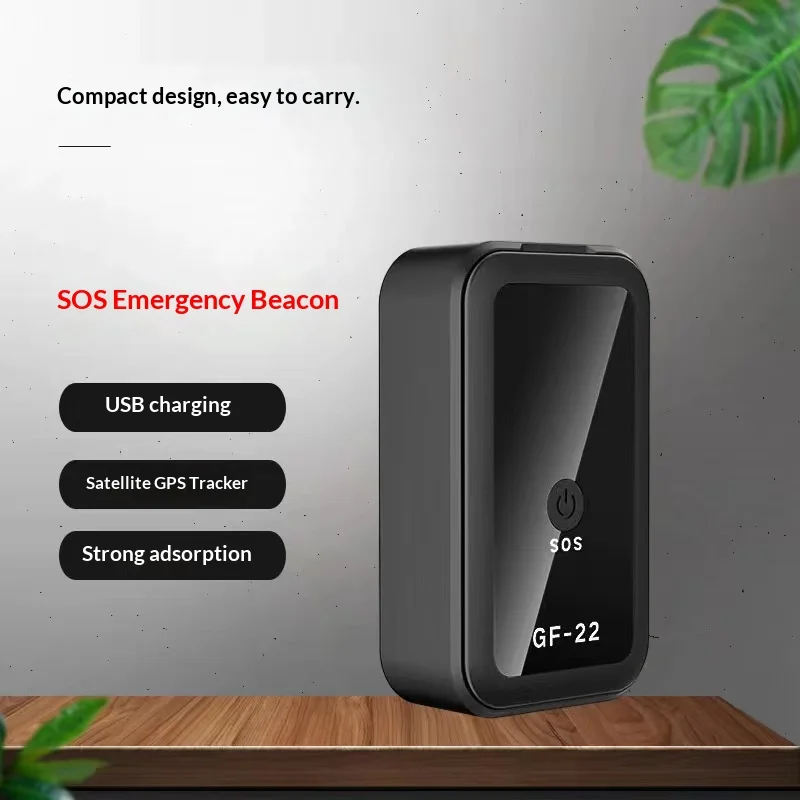 Mini GPS-tracker Real-time tracking SOS-alarm Anti-verloren locator voor auto Kinderen Huisdieren Geen installatie nodig