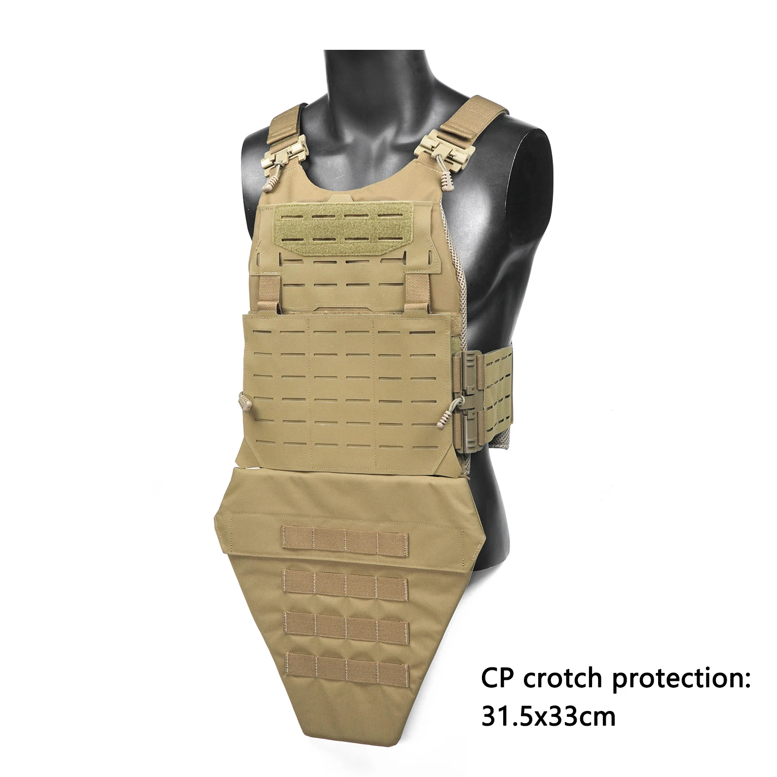 DMGear Chaleco táctico Airsoft con placa liberación rápida Molle - imagen 5