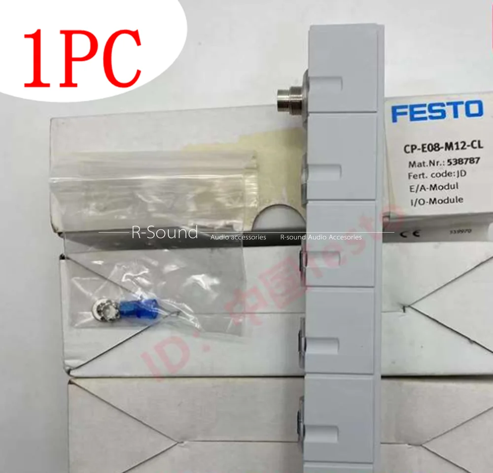 QTY:1 NEW Valve Island Control I/O Module CP-E08-M12-CL 538787 Fedex shipping