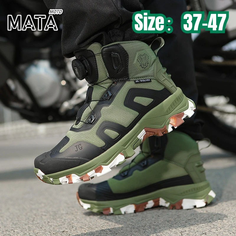 bottes-de-course-de-moto-pour-hommes-et-femmes-chaussures-d'enduro-pour-l'exterieur-impermeables-coupe-vent-antiderapantes-durables-bottes-de-motocross