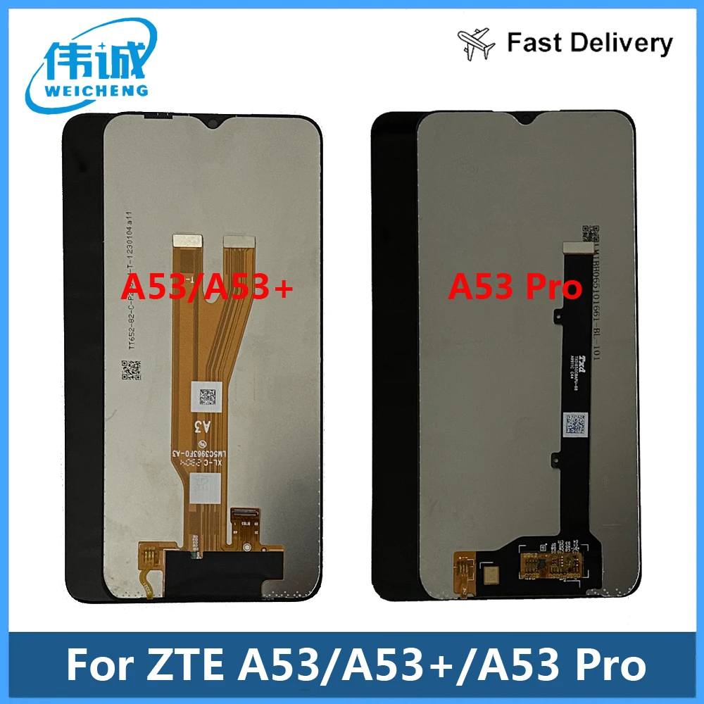 For ZTE Blade A53 A53+ Plus LCD DIsplay Touch Screen Digitizer Panel Assembly Replacement LCD ZTE BLADE A53 Pro A53PRO LCD