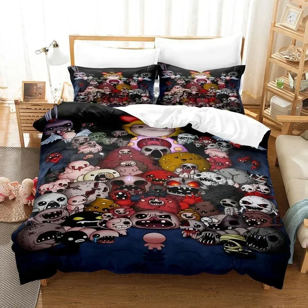 Fashion 3D Printing Game The Binding of isaac Bedding Set Single Twin Full Queen King Size Bed Set Teenager Bedroom Sheet sets