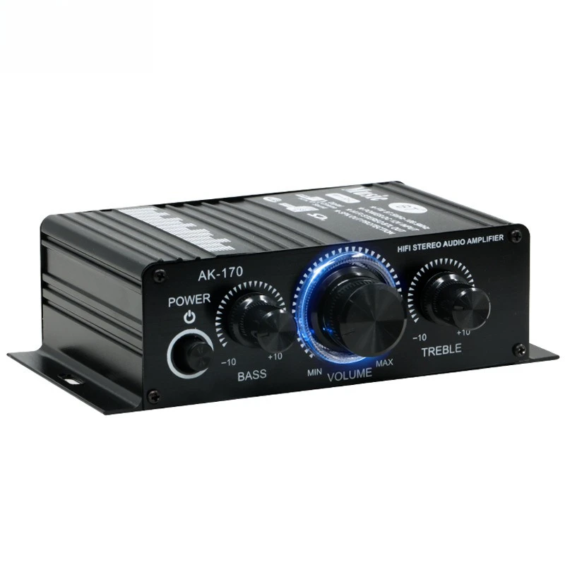 ForAK-170 power amplifier 12V car small power amplifier auto parts