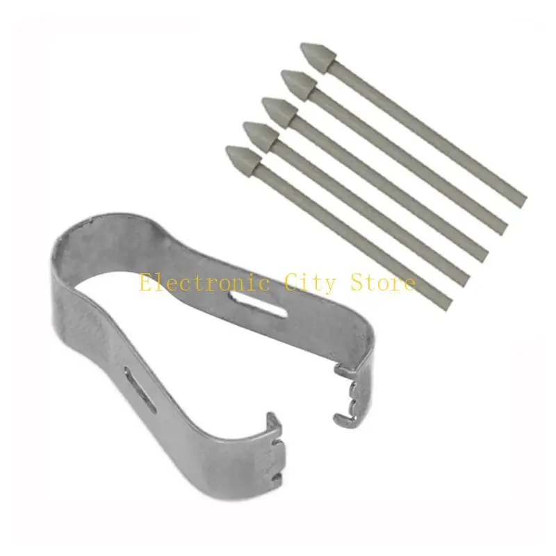 5pcs Ersatznibs mit Clip für Tablets T860 Stift -Upgrades Hu8d