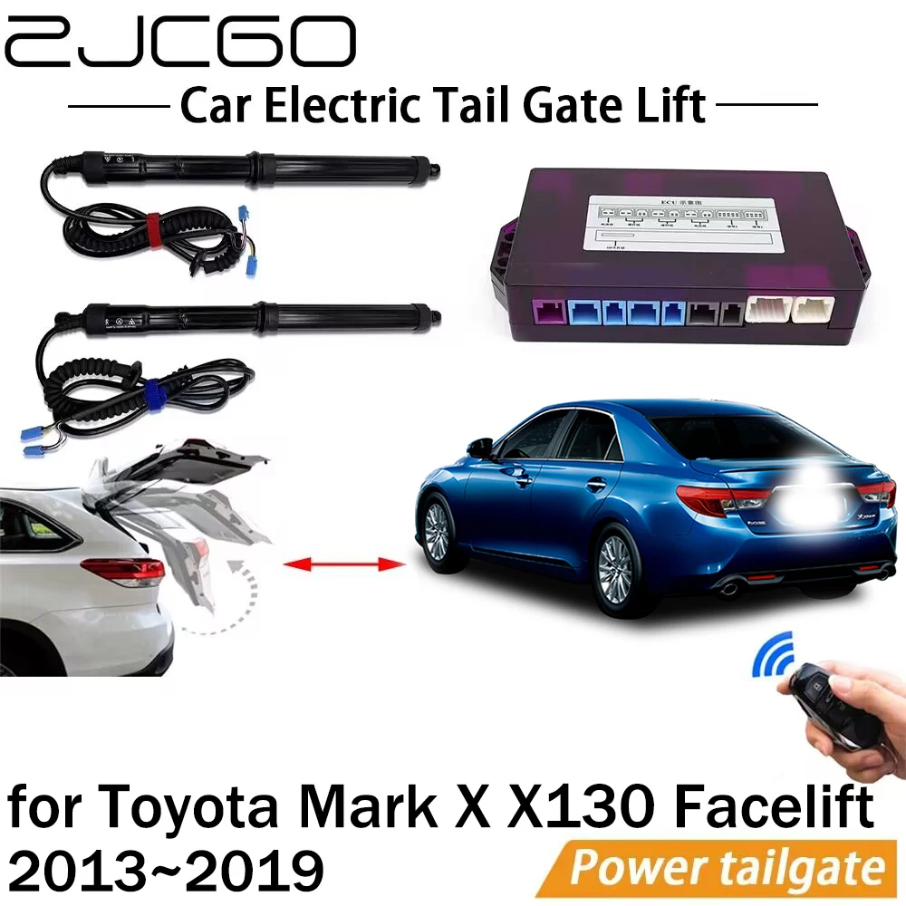 Electric Tail Gate Lift System Power Liftgate Kit Auto Automatic Tailgate Opener for Toyota Mark X X130 Facelift 2013~2019