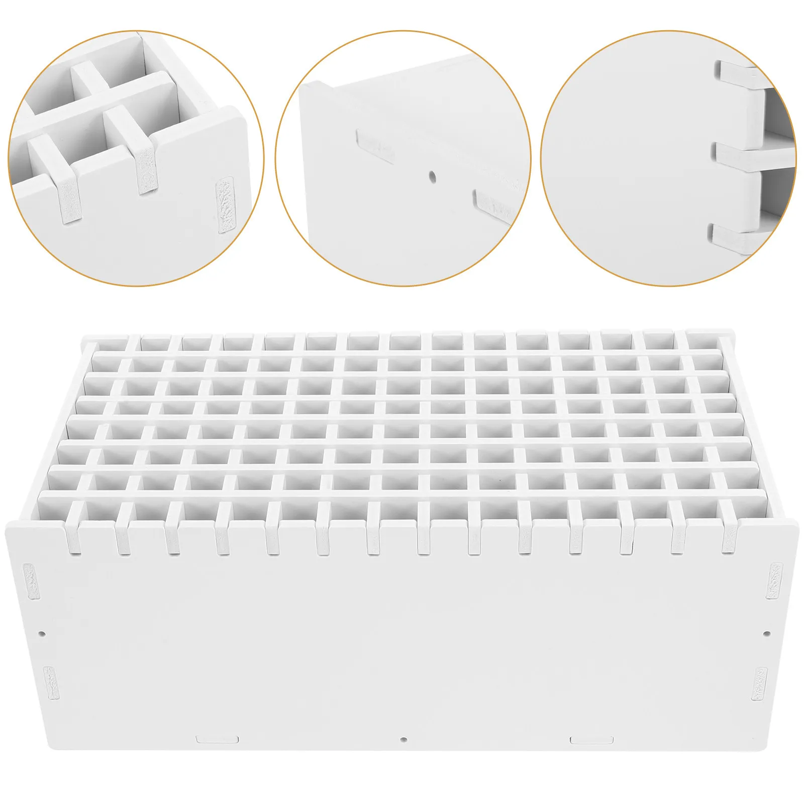 

Marker Pen Storage Rack Desktop Organizer for Pens Pencils and Stationery Multi-Functional Desk Holder Office School Art