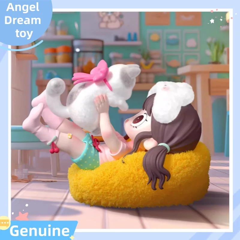 

New Genuine Stock Milay Girl Third Generation Lazy Time Series Blind Box Cute Desktop Ornament Toy Doll Girl Birthday Gift