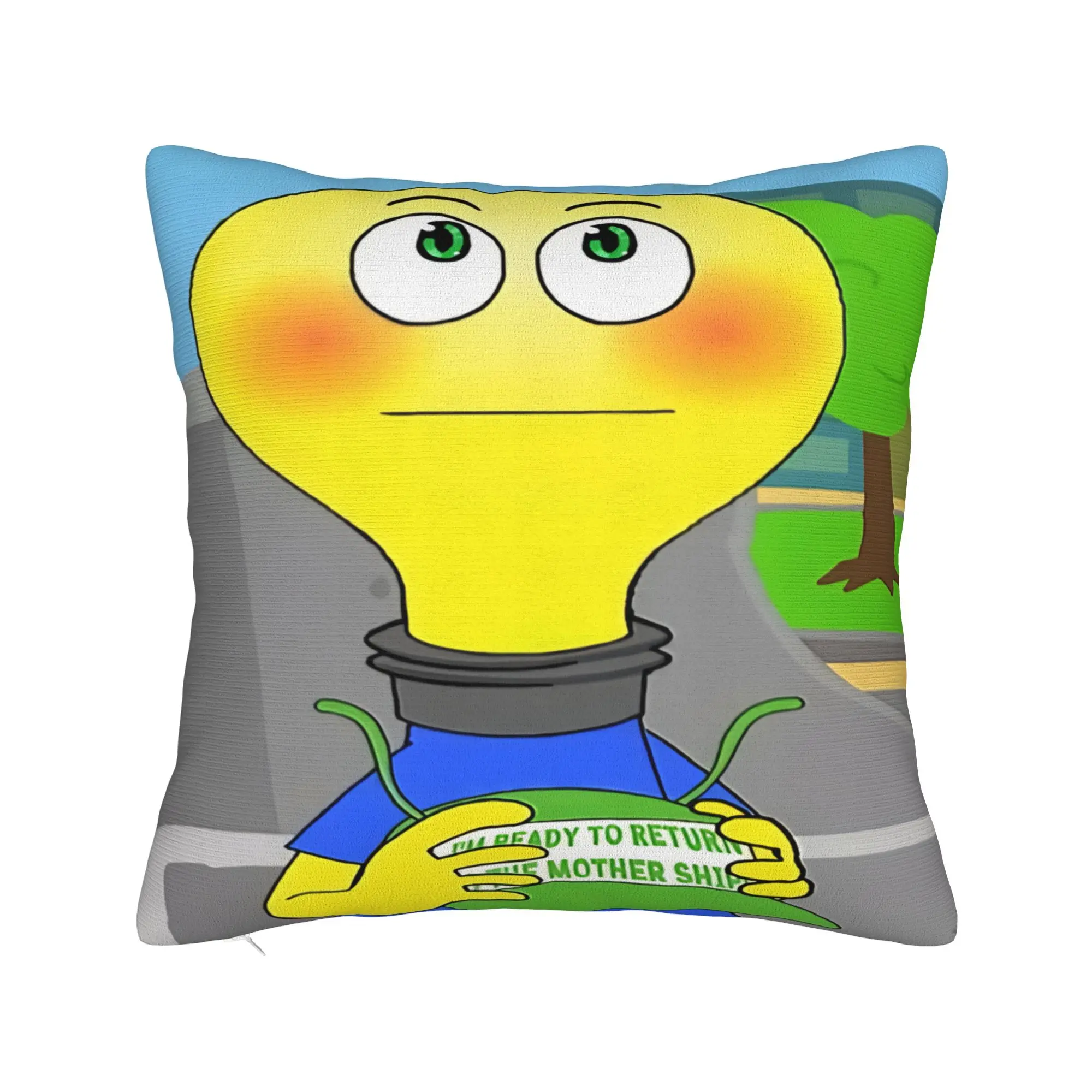 Home Decor F-Fact A-Attack Adventures Pillowcase Stuff  Pillow Cover Square Multiple Sizes