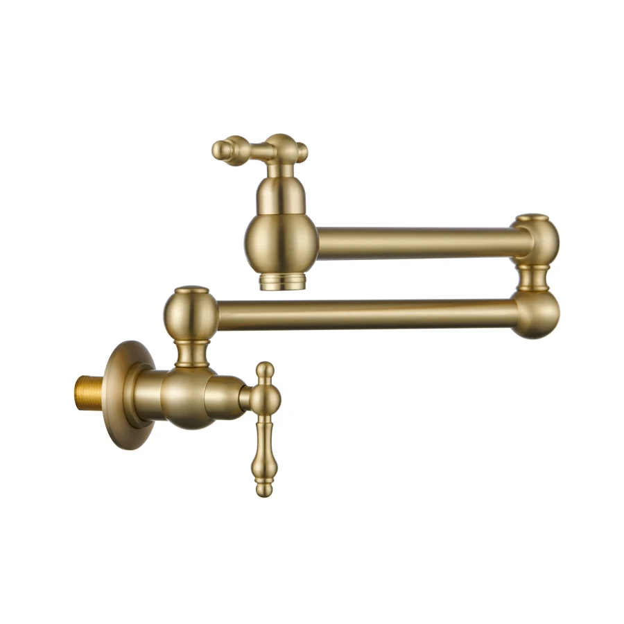 

Wall Mount Folding Kitchen Pot Filler Faucet
