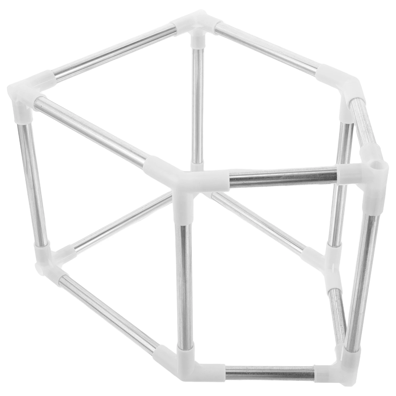 

Mini House Frame DIY Play Tent Kids Playhouse Small Pet Indoor Outdoor Metal Tent Assembly Frame Structure Kit