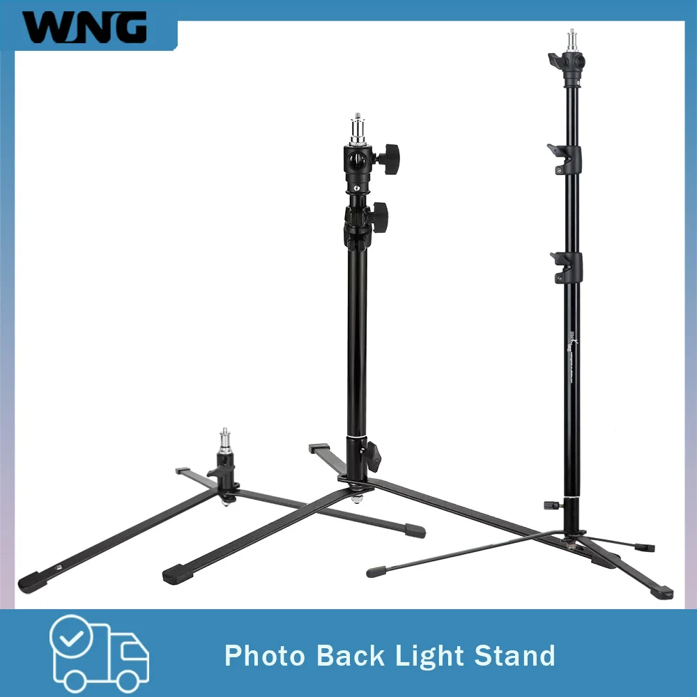68cm、130cmの折りたたみ式バックライトスタンド。写真スタジオ用ledライト、ソフトボックス、写真用フラッシュ、反射板に最適なアルミニウム合金製三脚。