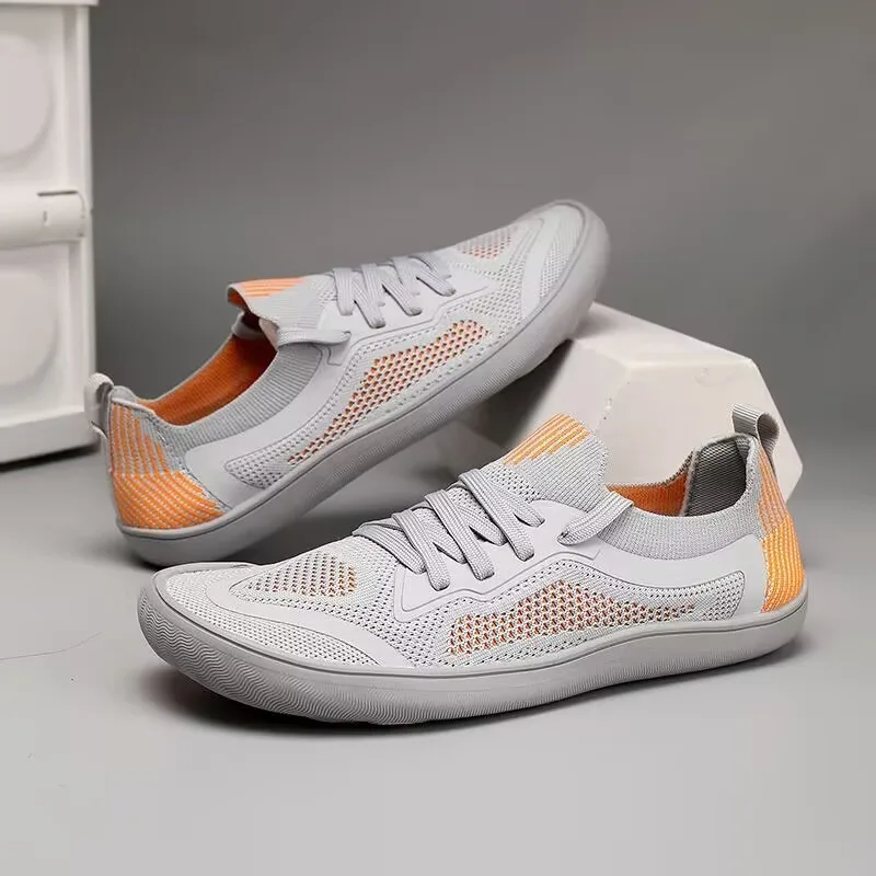 Professional Weight Lifting Shoe Men Women Mesh Breathable Squat Shoes Wide Fitness Yoga Shoes Hard-Wearing Gym Training Shoe