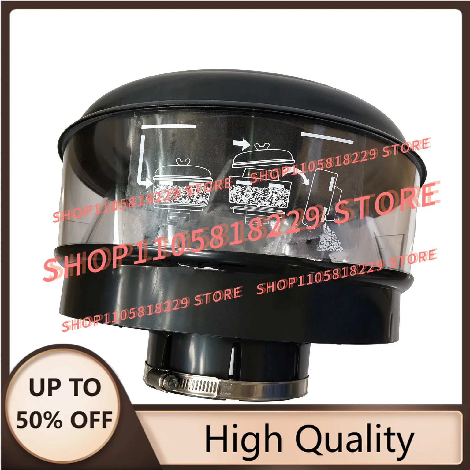 high quality durable excavator accessories For R200 210 220-5 215 225-7 Intake Filter Cap Air Prefilter Desert Filter