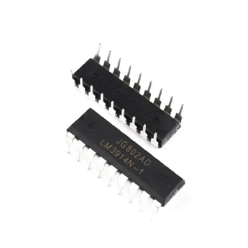 5PCS LM3914N-1 LM3915N-1 LM3916N-1 DIP18 LM3914-1 LM3915N DIP LM3914N LM3915-1 new and original IC